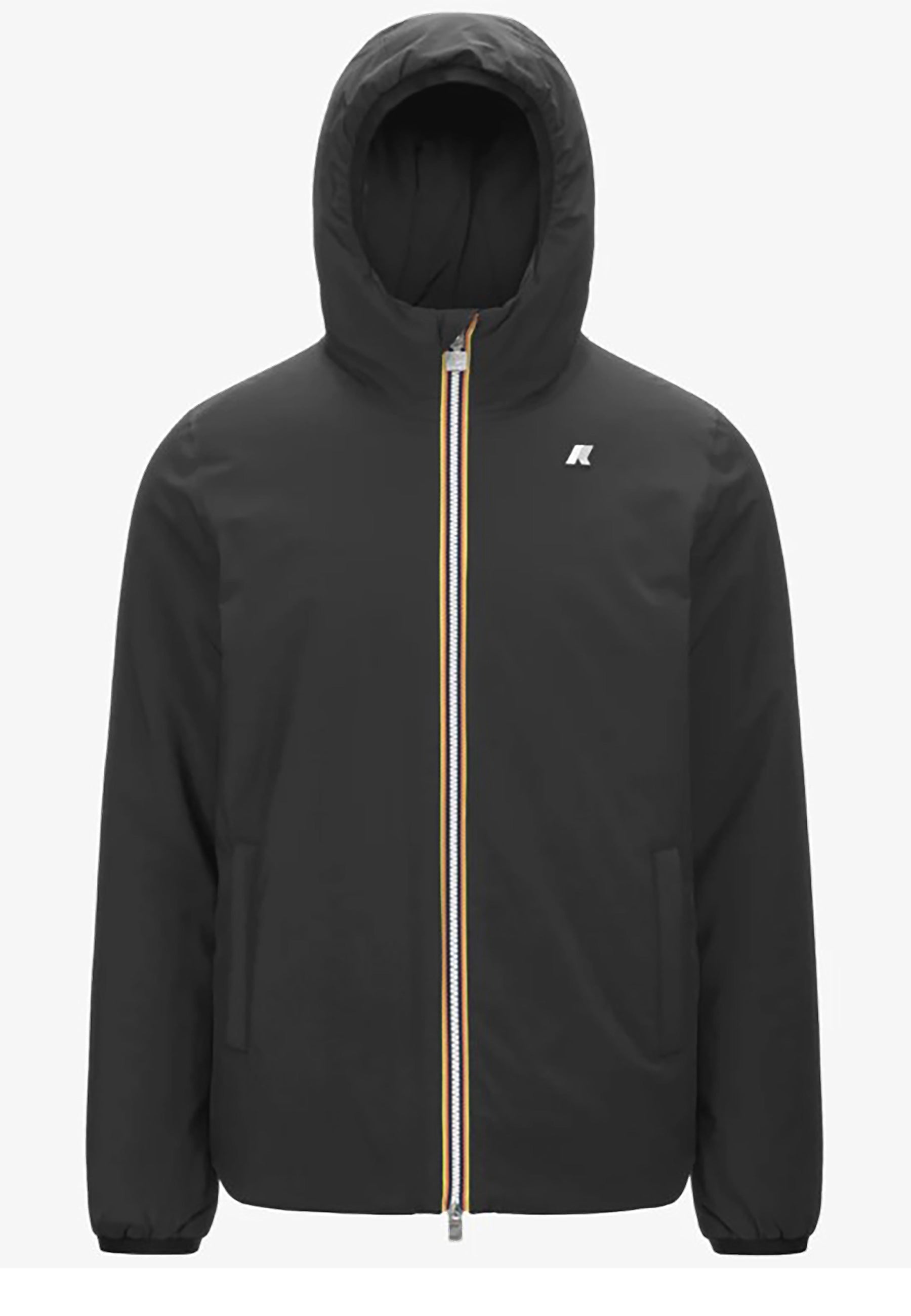 KWAY JACK ST WARM REVERSIBLE_AH3_BLACK PURE_GREEN BLACKISH