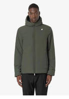 KWAY JACK ST WARM REVERSIBLE_AH3_BLACK PURE_GREEN BLACKISH