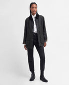 GIACCA CERATA CLASSICA BEADNELL_OL71_OLIVE