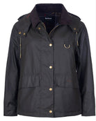BARBOUR GIACCA CERATA AVON_OL71_OLIVE/CLASSIC