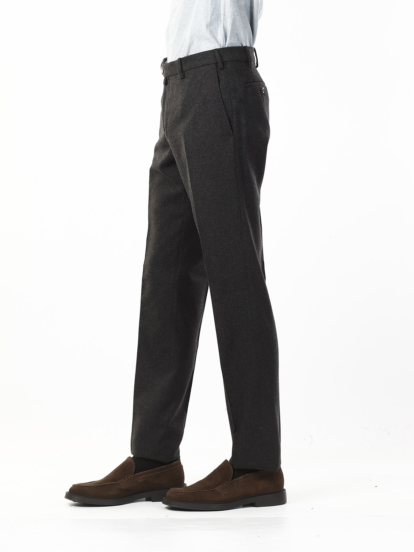 OLD RIVER PANTALONI TASCA AMERICA_GRIGIO