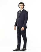 OLD RIVER ABITO MARZOTTO DI LANA_BLU