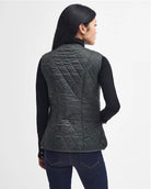 BARBOUR GILET TRAPUNTATO/FODERA PILE BETTY_OL71_DARK OLIVE