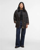 BARBOUR GIACCA CERATA LUELLA_RU91_RUSTIC/MUTED TARTAN