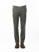 OLD RIVER PANTALONI TASCA AMERICANA - MODERN FIT_VERDE