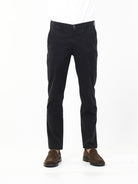 OLD RIVER PANTALONI TASCA AMERICANA - MODERN FIT_BLU
