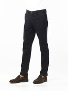 OLD RIVER PANTALONI TASCA AMERICANA - MODERN FIT_BLU
