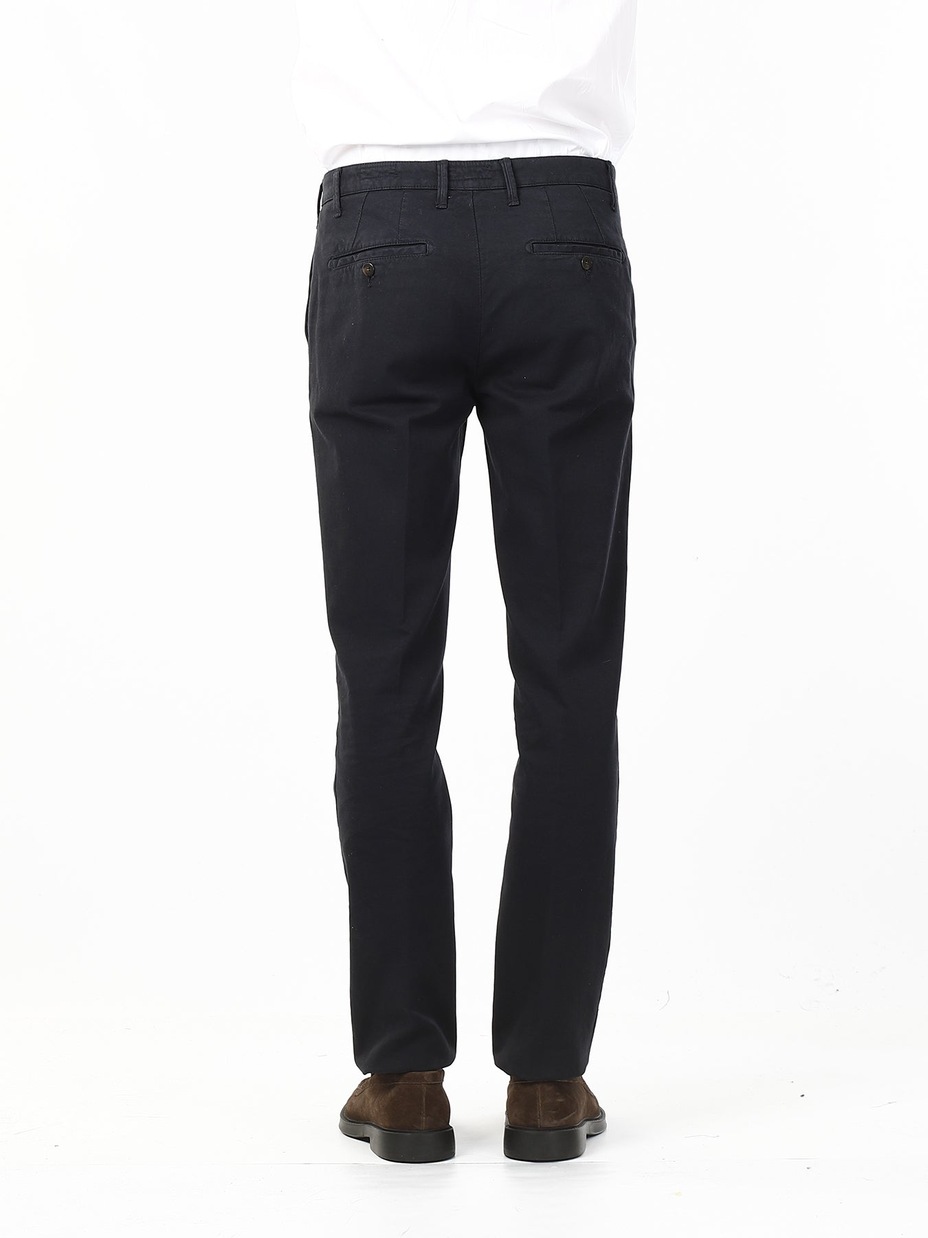 OLD RIVER PANTALONI TASCA AMERICANA - MODERN FIT_BLU