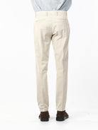 OLD RIVER PANTALONI IN FUSTAGNO MICROFANTASIA_BEIGE