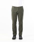 PANTALONI IN FUSTAGNO MICROFANTASIA_SALVIA