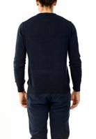 OLD RIVER MAGLIONE GIROCOLLO MINIMAL_BLU