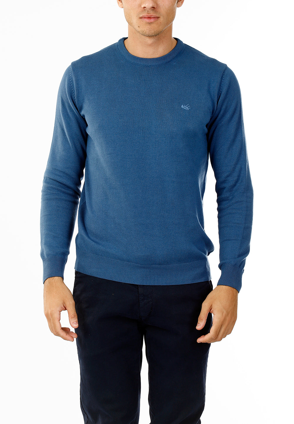 OLD RIVER MAGLIONE GIROCOLLO MINIMAL_AVIATORE