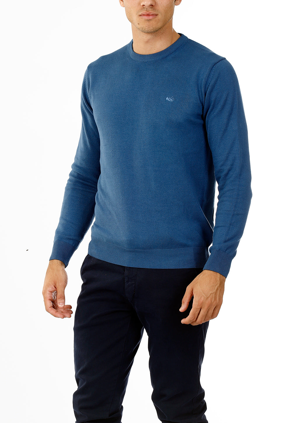 OLD RIVER MAGLIONE GIROCOLLO MINIMAL_AVIATORE