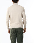 LUPETTO MINIMAL MAGLIA RASATA_SABBIA