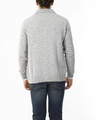 CARDIGAN CON COLLETTO E BOTTONI_GRIGIO