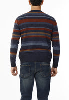 MAGLIONE GIROCOLLO MULTIRIGHE_AVION