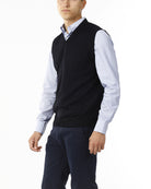 GILET SCOLLO V_BLU