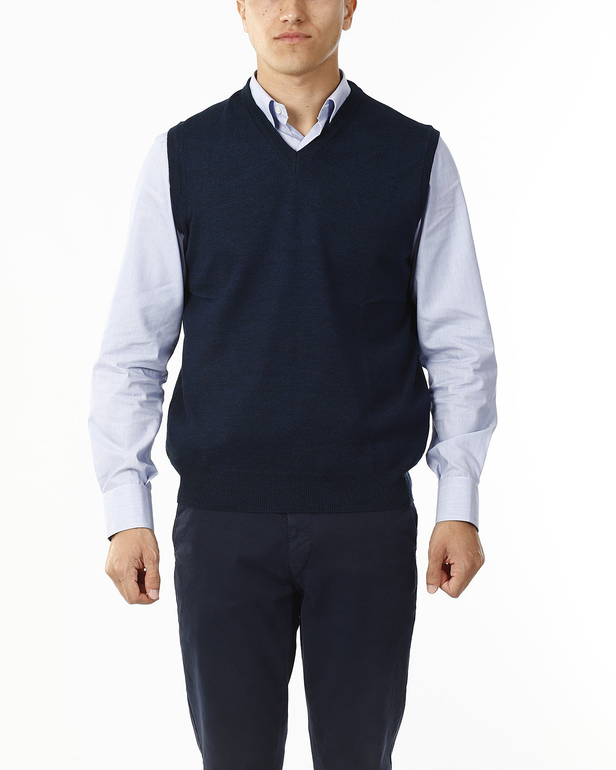 GILET SCOLLO V_INCHIOSTRO