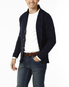 BLAZER IN MAGLIA A 3 BOTTONI_BLU