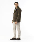 GIACCA DOPPIOPETTO VELLUTO A COSTE_VERDE