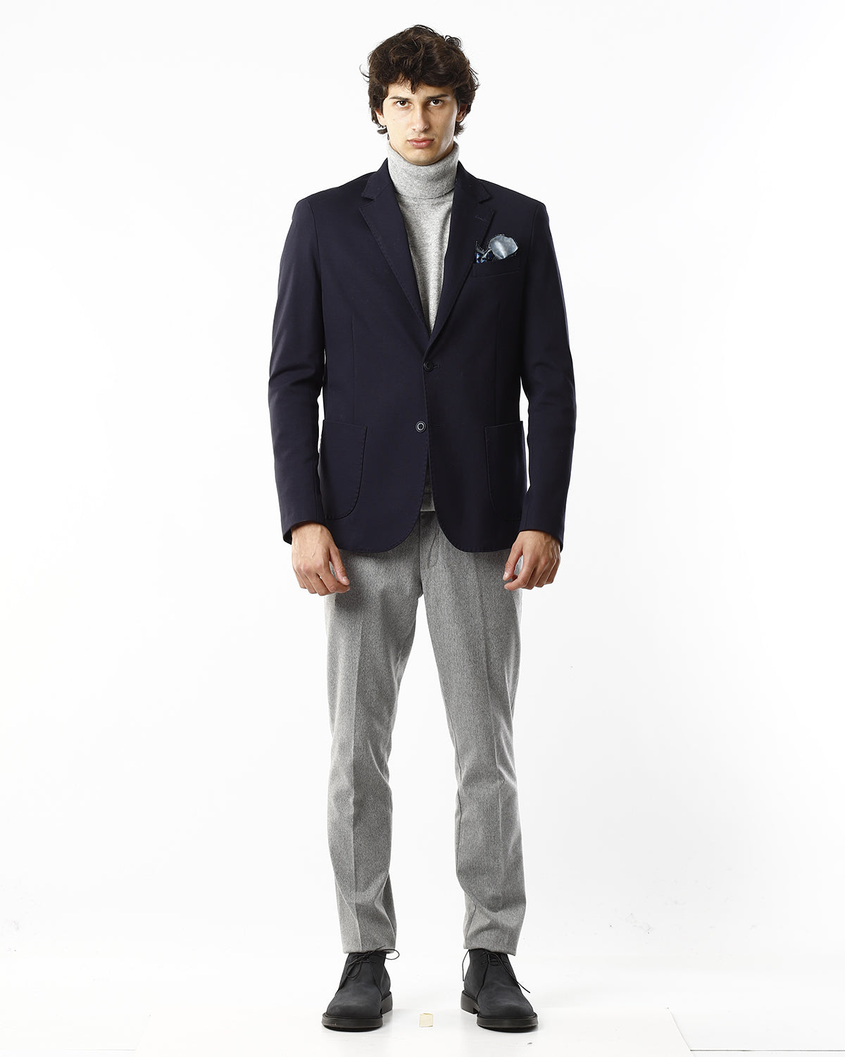 GIACCA 2BOTTONI DROP4_BLU