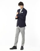 GIACCA 2BOTTONI DROP4_BLU