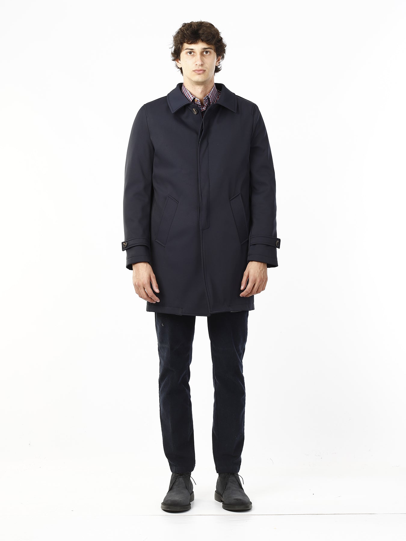 CAPPOTTO TECNICO TRENCH_BLU