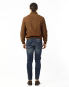 GIACCONE PELLE SCAMOSCIATA_CASTAGNA