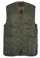 BARBOUR GILET TRAPUNTATO CON FODERA_GN92_OLIVE/CLASSIC