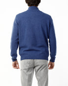 MAGLIONE CON LUPETTO MEZZA ZIP_AVION