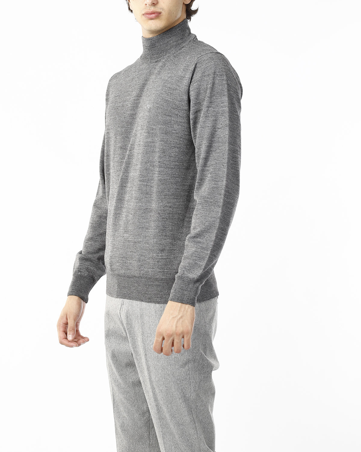 MAGLIONE COLLO LUPETTO_GRIGIO