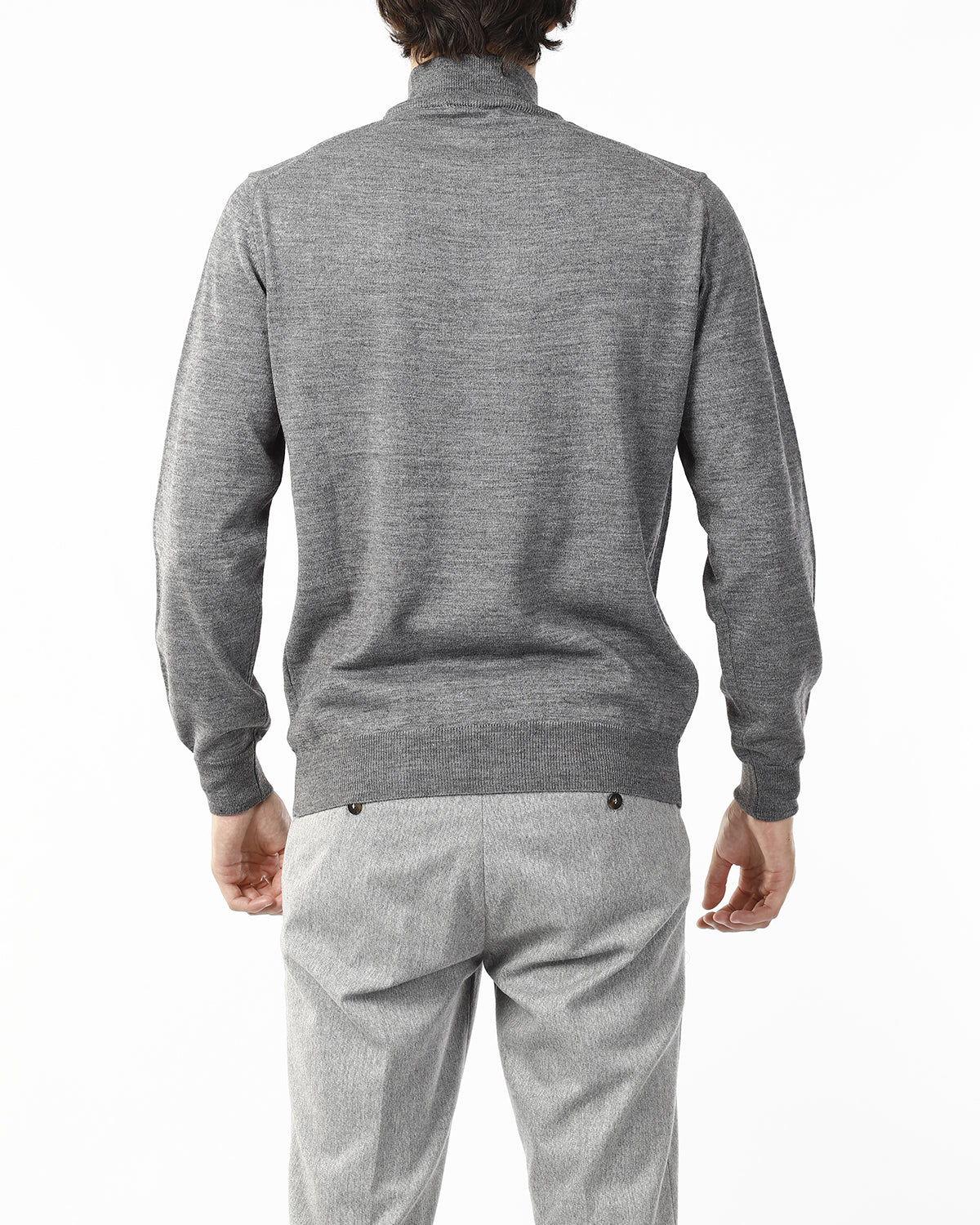 MAGLIONE COLLO LUPETTO_GRIGIO
