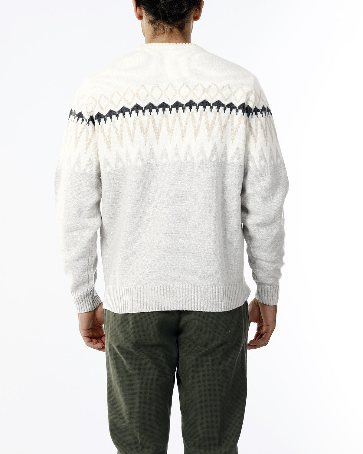 MAGLIONE GIROCOLLO FANTASIA INVERNO_GHIACCIO