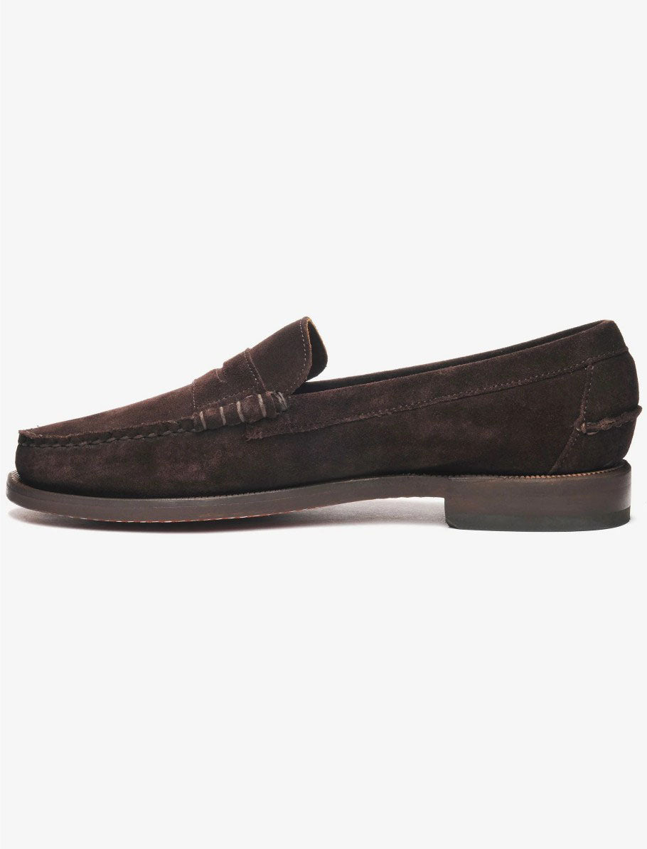 SEBAGO MOCASSINO CLASSIC DAN SUEDE_MARRONE