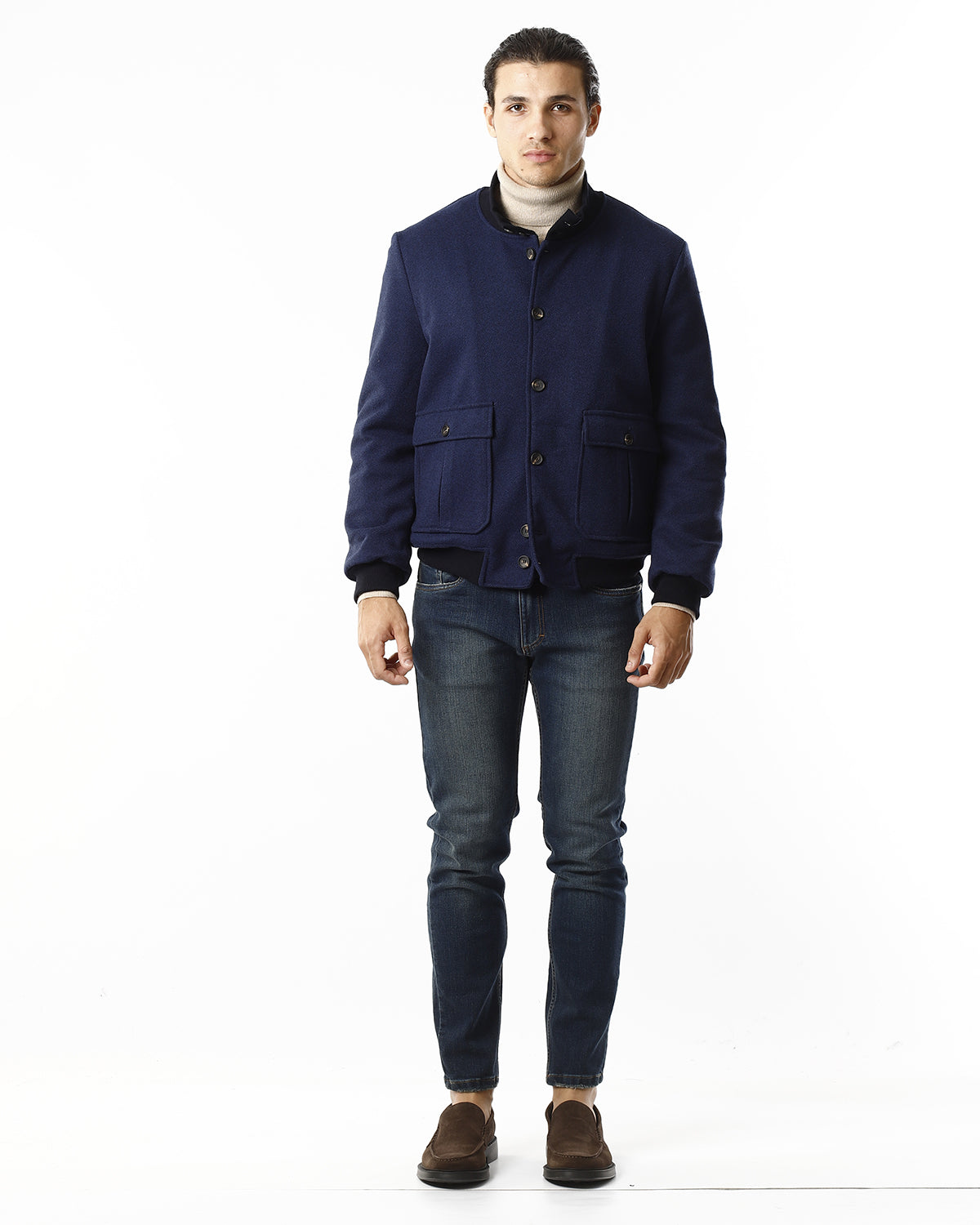 GIUBBINO TRAPUNTATO_BLU