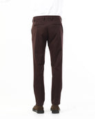 PANTALONI TASCA AMERICA SLIM_BORDEAUX