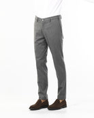 PANTALONI TASCA AMERICA SLIM_GRIGIO