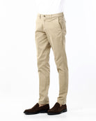 OLD RIVER PANTALONI CALOSSO ELASTAN_MIELE