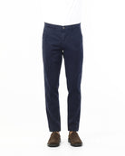 OLD RIVER PANTALONI CALOSSO ELASTAN_BLU