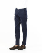 OLD RIVER PANTALONI CALOSSO ELASTAN_BLU