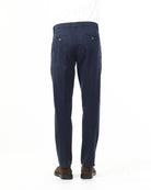 OLD RIVER PANTALONI CALOSSO ELASTAN_BLU