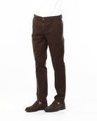 OLD RIVER PANTALONI CALOSSO ELASTAN_MORO