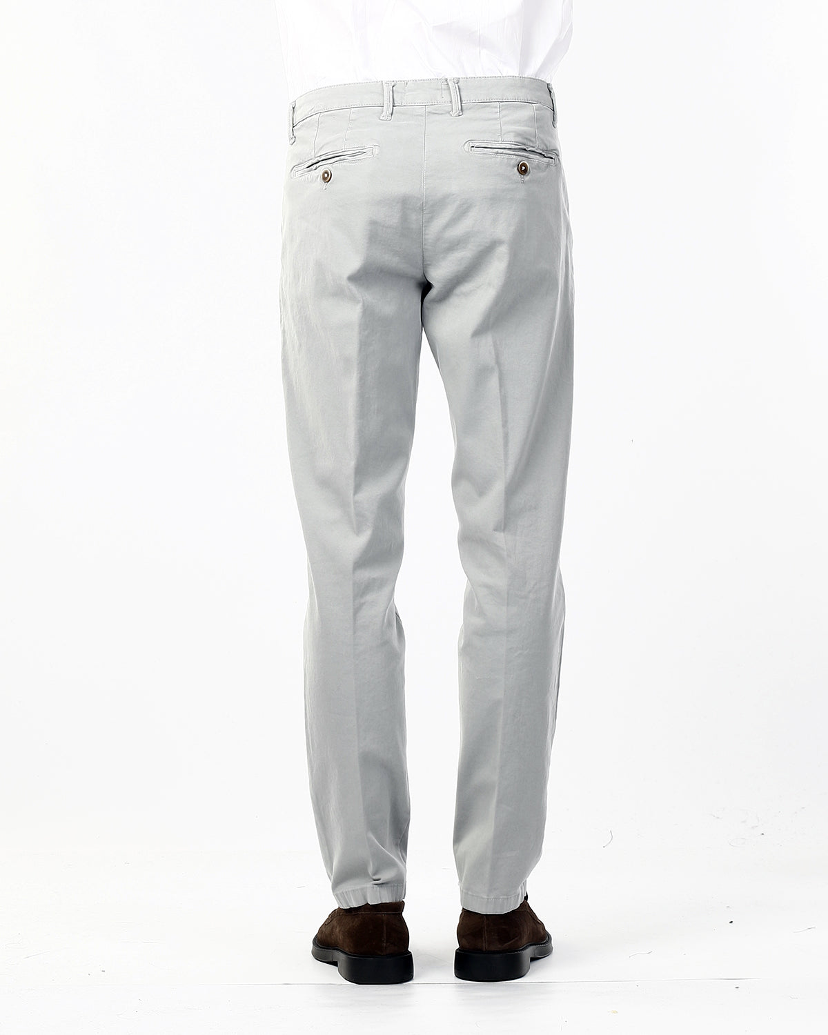 OLD RIVER PANTALONI CALOSSO ELASTAN_PERLA