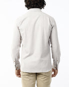 CAMICIA FLANELLA MICROFANTASIA_BEIGE