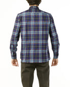 CAMICIA IN FLANELLA SCOZZESE_BLU