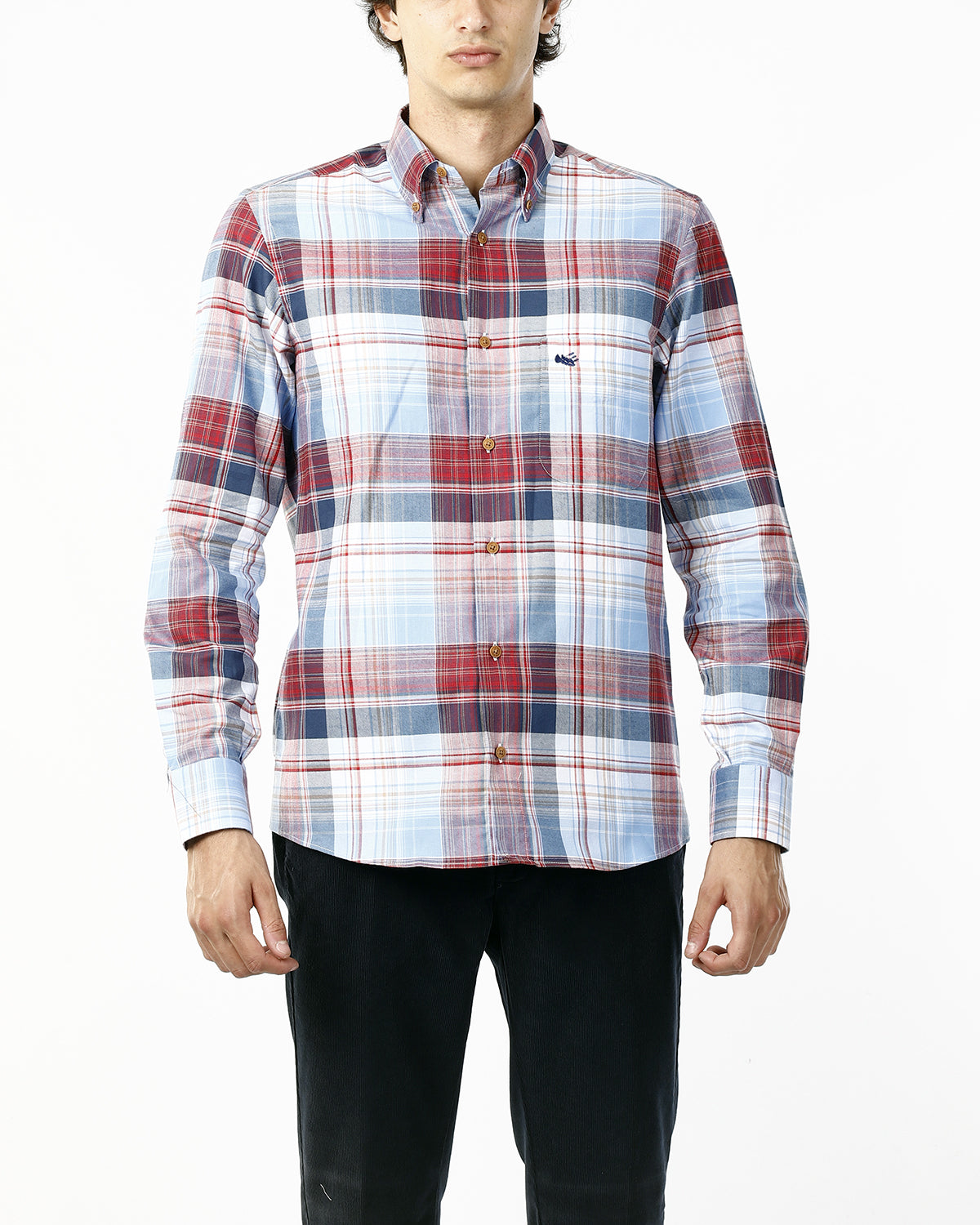 CAMICIA CALDO COTONE A QUADRI