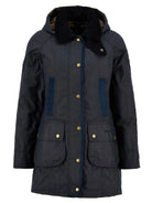 BARBOUR  GIACCA BOWER WAX_NY92_NAVY/CLASSIC