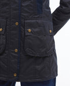 BARBOUR  GIACCA BOWER WAX_NY92_NAVY/CLASSIC