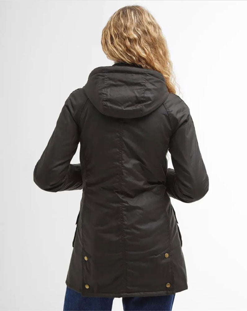 BARBOUR  GIACCA BOWER WAX_OL71_OLIVE/CLASSIC