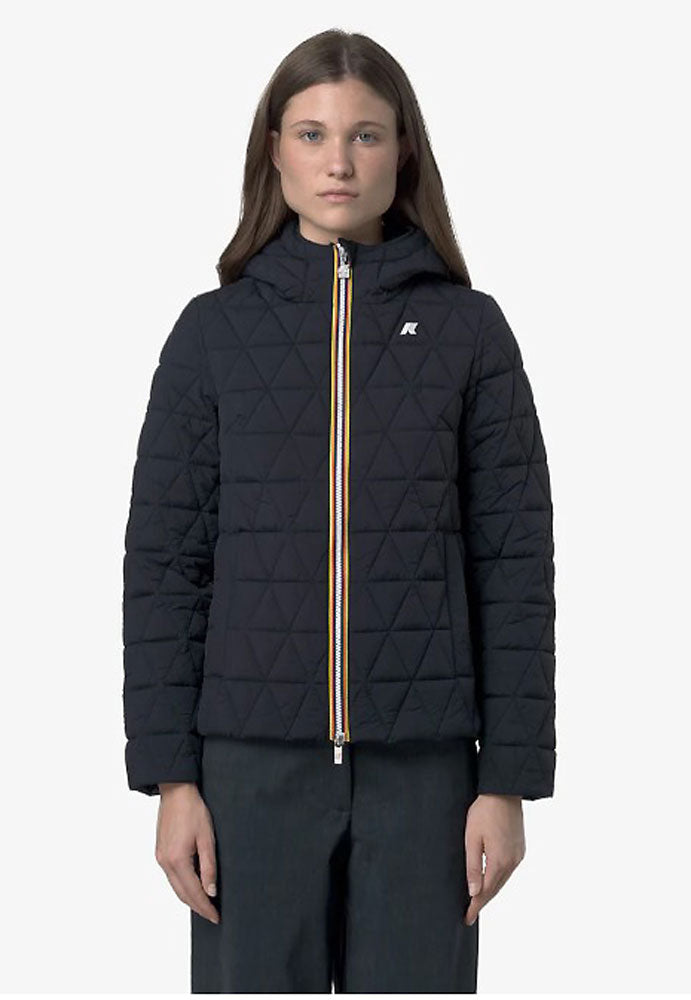 KWAY LIL DIAMOND QUILTED WARM_K89_BLUE DEPTH